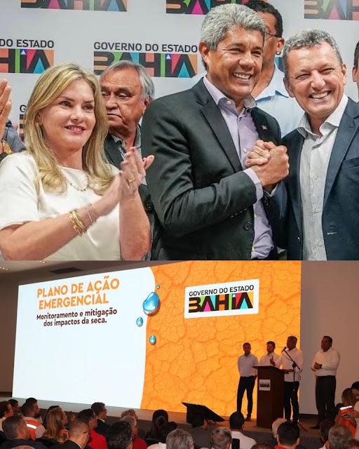 Lançamento do plano emergencial para enfrentamento à seca no estado da Bahia.