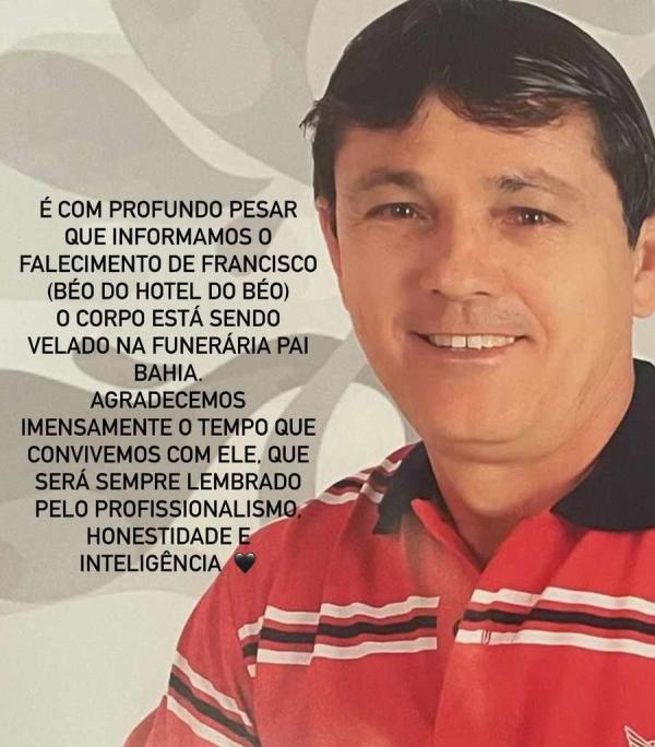 Empresário guanambiense morre no HGG após cinco meses internado vítima de acidente.