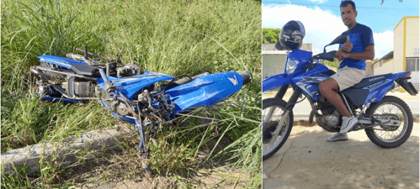 Acidente de moto deixa um morto e outro ferido no trevo de Mutãs, em Guanambi.