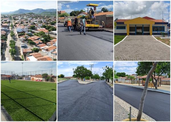 Prefeitura de Guanambi realiza forte investimento no Bairro Alto Caiçara, com obras nas áreas de educação, infraestrutura, esportes e social.