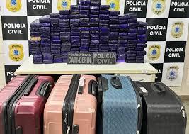 Duas mulheres foram presas com 100 quilos de maconha em Guanambi.