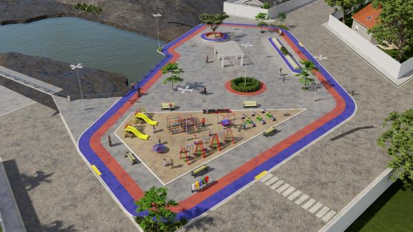 Reunião com moradores, apresentou projeto para obras de revitalização do Lajedo Novo; recursos já estão em conta.