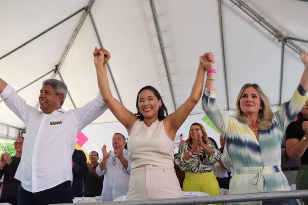 Ivana, Jerônimo e Margareth entregam mais de R$ 60 milhões em investimentos para Contendas do Sincorá.