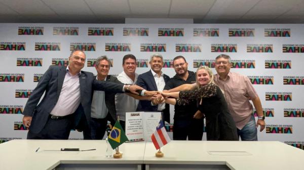 Após luta de Ivana Bastos, governador assina convênio para construção de ponte que liga Ibitiara a Bela Vista à Boquira.