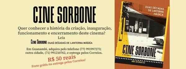 Ari Donato lança livro sobre o Cine Sorbone e a história dos cinemas de rua de Guanambi.