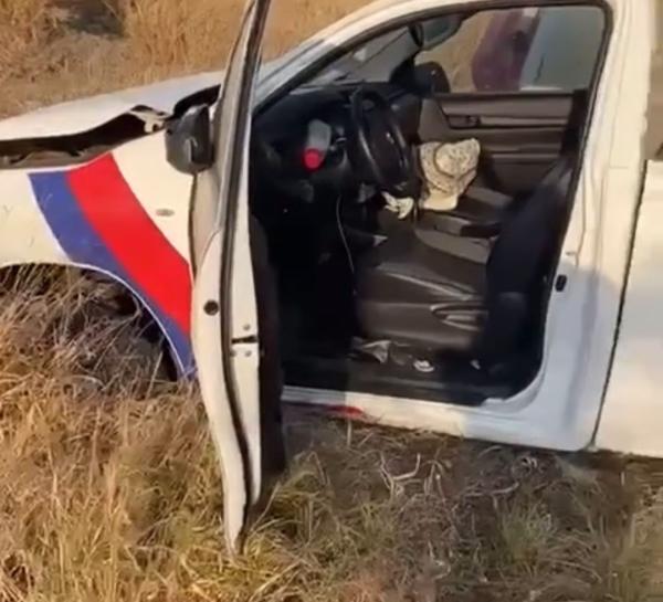 Paciente morreu após ambulância capotar na BR-030, em Guanambi.