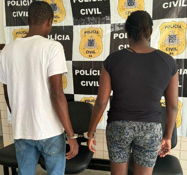 Casal é preso em Carinhanha por suspeita de torturar filha de 8 anos.
