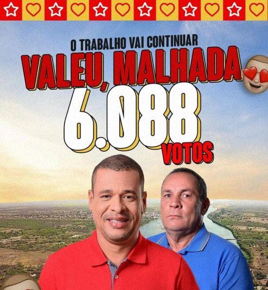 Malhada: Dr. Gimmy é reeleito prefeito nas Eleições 2024.