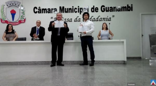 Prefeito Reginaldo Prado e Vice Dr. Jarbas são diplomados pela Justiça Eleitoral.