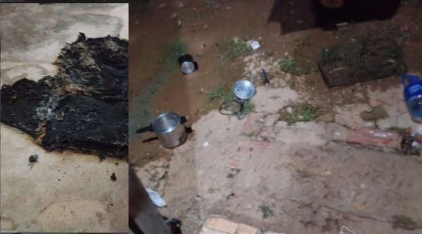 Homem é preso em Palmas de Monte Alto após agredir mãe e irmã e incendiar colchão.