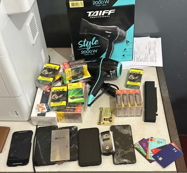 Polícia Militar prende suspeito de arrombamento e recupera produtos em Caculé.