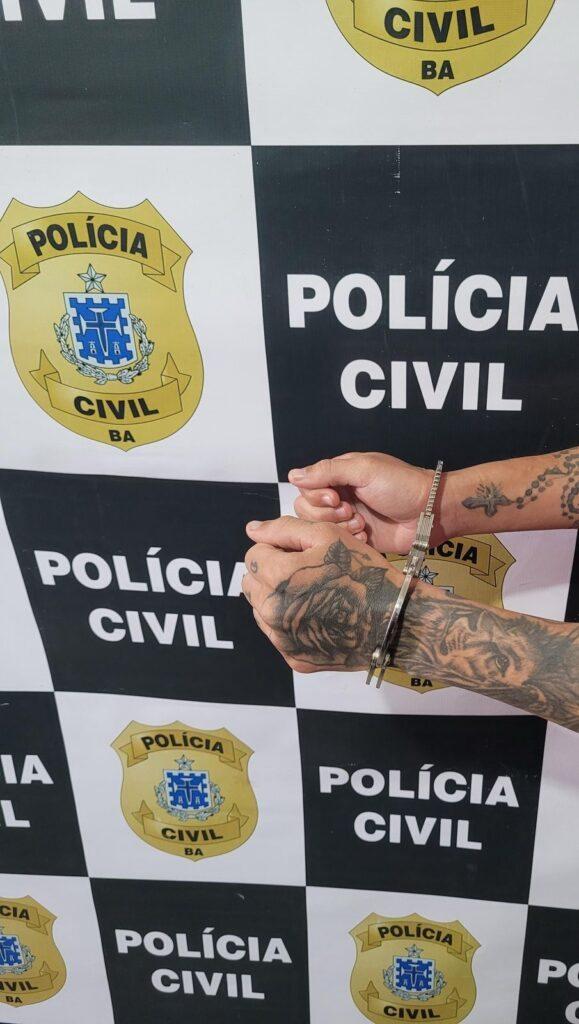Guanambi: Polícia Civil cumpre mandado de prisão contra foragido por tentativa de homicídio a policial militar.