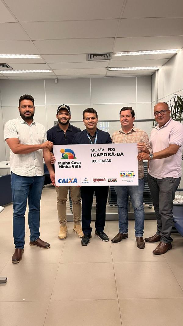 Igaporã ganhará novos loteamentos com 100 casas populares.