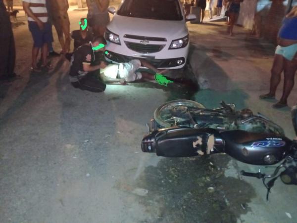 Homem tem pé amputado após grave acidente em Guanambi.