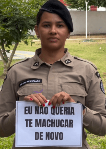 17º BPM reforça campanha na luta pelo fim da violência contra a mulher.