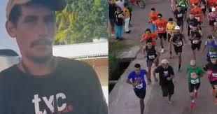 Homem embriagado e de chinelo completa corrida de 8 km e viraliza no Pará.