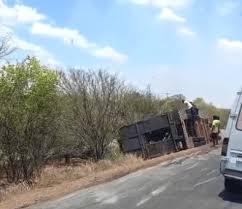 Carreta com bois tomba na BR-030 entre Julião e Malhada e deixa duas pessoas feridas. Carreta com bois tomba na BR-030 entre Julião e Malhada e deixa duas pessoas feridas.