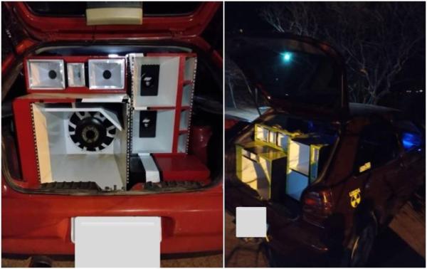 Carro com som automotivo é apreendido durante operação da Força Tática em Guanambi. Carro com som automotivo é apreendido durante operação da Força Tática em Guanambi.