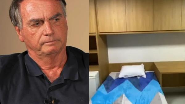 Bolsonaro cumprirá pena de 27 anos na superintendência da Polícia Federal.
