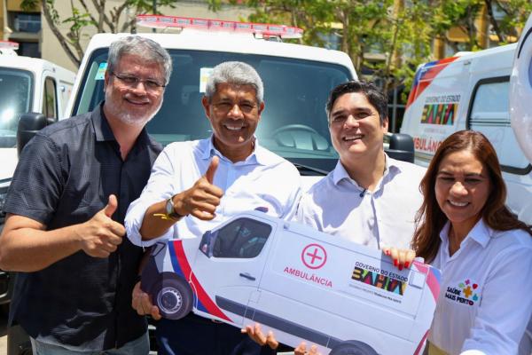 Mutans recebe nova ambulância fruto de emenda do deputado Vitor Bonfim.