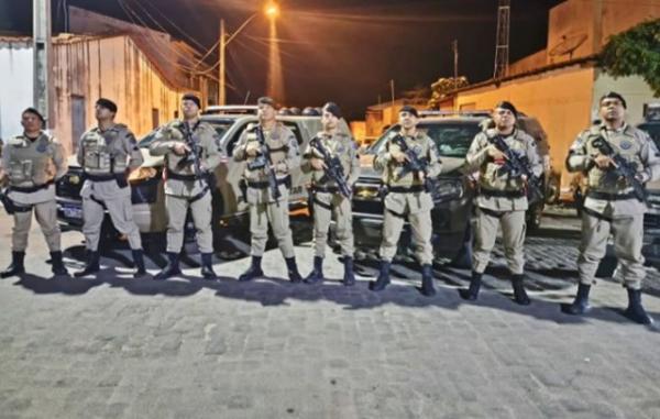 Operação intensifica ações de segurança e patrulhamento em Candiba.