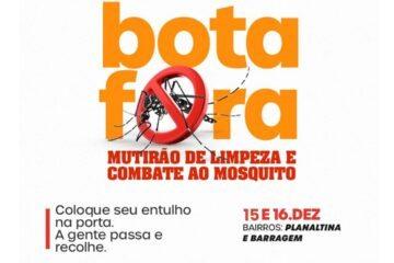 Prefeitura de Iuiu promove ação intensiva contra o mosquito da dengue.