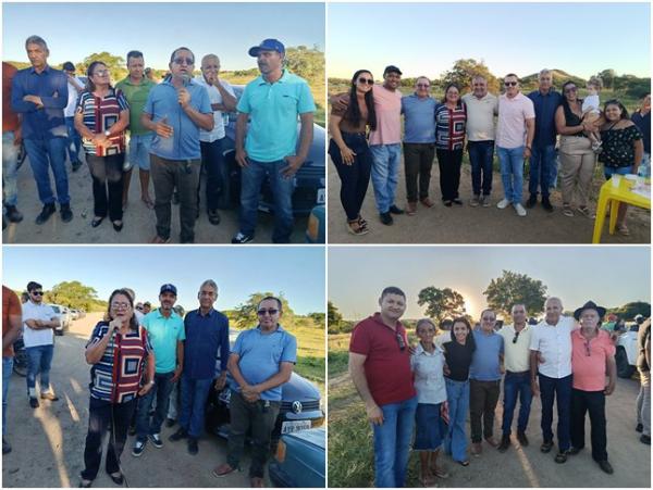 Prefeitura de Pindaí entrega ponte Jorge Xavier Aranha na comunidade Lagoa do Almoço.