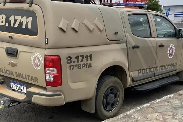 Suspeito de violência doméstica é detido no bairro Anita Cardoso, em Guanambi.