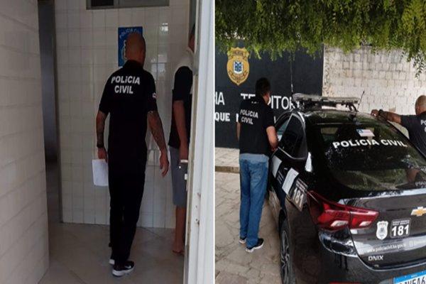 Polícia Civil prende idoso condenado por estupro de vulnerável em Tanque Novo.