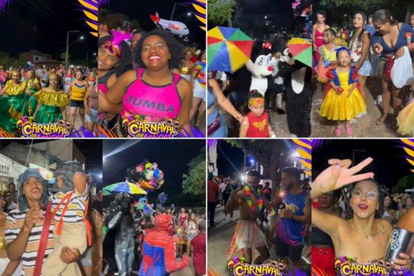 Carnaval das Antigas 2026 reúne multidão em Igaporã mesmo sob chuva.