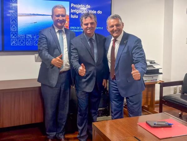 Prefeito de Sebastião Laranjeiras cumpre agenda em Brasília em busca de investimentos e melhorias para o município.
