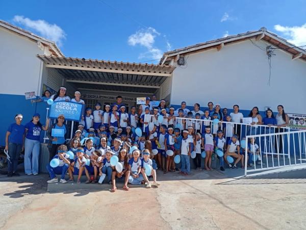 Alunos da rede municipal de Pindaí participam de atividades interativas com Caminhão Educativo da Neoenergia.