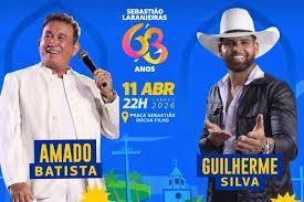 Aniversário de Sebastião Laranjeiras terá três dias de festa, fé e grandes shows.