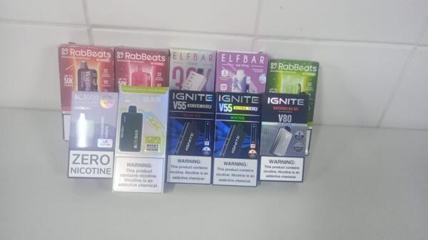 Fiscalização na BR-030 termina com apreensão de cigarros eletrônicos em Guanambi.