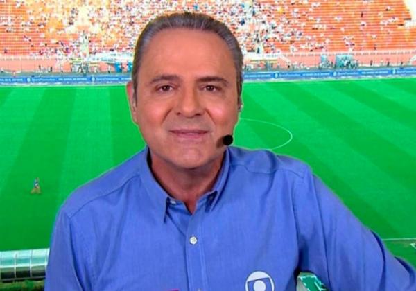 Fora da Copa do Mundo, Luis Roberto é afastado das transmissões da Globo após diagnóstico.