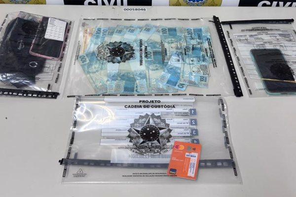 Guanambi: dupla é presa em flagrante suspeita de extorsão e agiotagem.