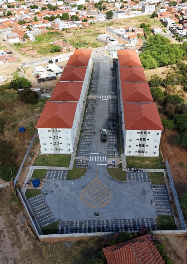 Com 90% das obras concluídas, 150 residências do Minha Casa, Minha Vida em Guanambi têm previsão de entrega no segundo semestre.