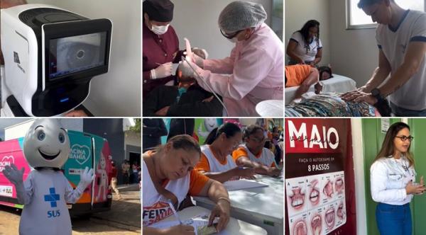 Feira de Saúde reforça atendimento à população rural na comunidade da Cerquinha, em Igaporã.