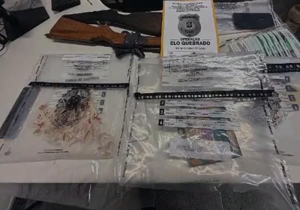 Operação da Polícia Civil apreende adolescente, drogas e armas artesanais em Sebastião Laranjeiras.
