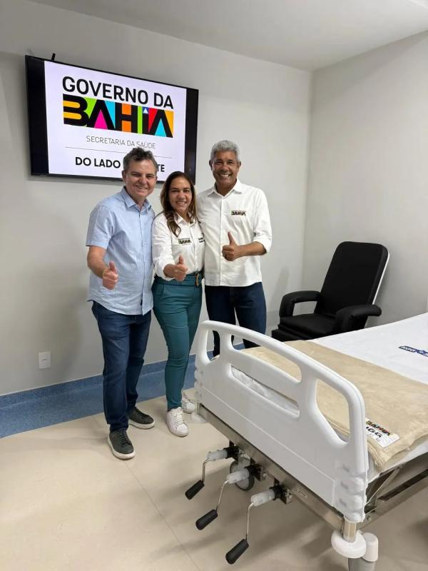 Prefeito Dr. Pedro Malheiros participa da agenda do governador Jerônimo Rodrigues em Guanambi.