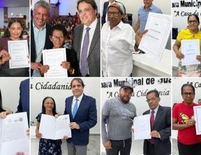 Prefeitura de Guanambi e Corregedoria do TJBA entregarão mais 200 títulos de regularização para famílias de diversos bairros.