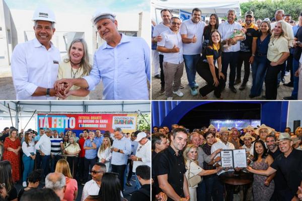 União de Ivana Bastos, Jerônimo Rodrigues e Nal garante pacote de investimentos para Guanambi.