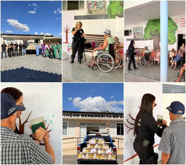DPT de Guanambi leva solidariedade e atenção aos idosos durante Operação Virtude 2026.