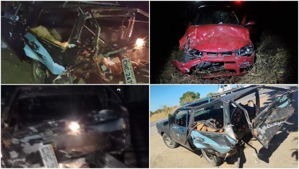 Grave acidente deixa sete pessoas feridas na BR-030, entre Guanambi e Palmas de Monte Alto