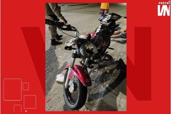 Motociclista fica ferido após perder controle da direção e cair em Guanambi.