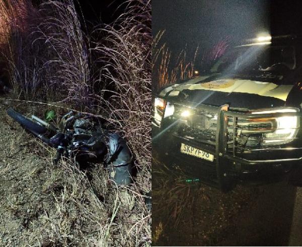 Motociclista morre após acidente envolvendo viatura da Polícia Civil em Guanambi.