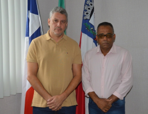 Prefeito Nal Azevedo e secretário de Agricultura cobram providências urgentes da CODEVASF para conter vazamento na Barragem de Ceraíma.