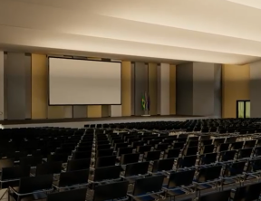 Construção de moderno Auditório Municipal com 820 lugares suprirá carência histórica por espaço para eventos culturais e educacionais em Guanambi.
