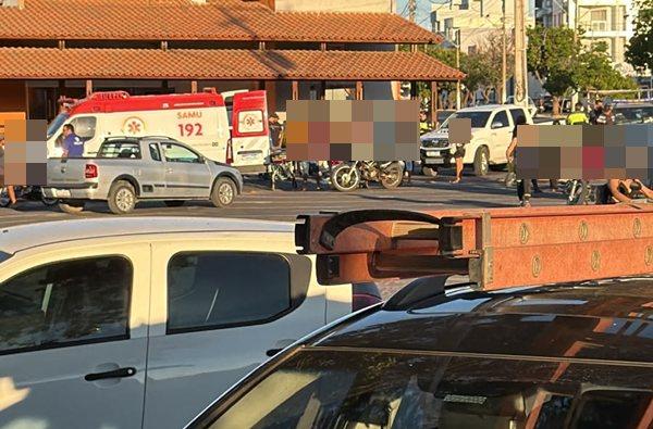 Quatro acidentes são registrados em apenas 15 minutos em Guanambi.