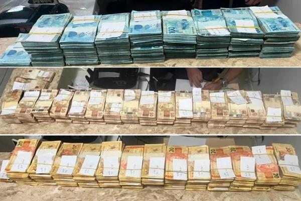Homem é preso transportando R$ 1,3 milhão em dinheiro durante fiscalização na BA-026 em Tanhaçu.